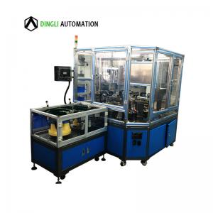 Automatic plastic and metal slide buffer assembly machine for drawer and door